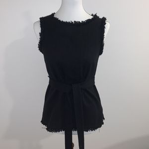 Halogen Black Tank Top